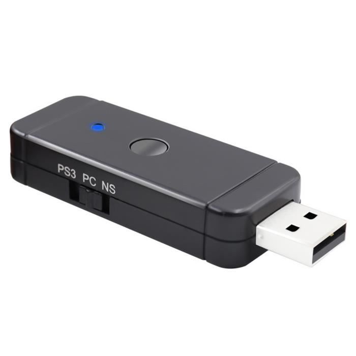 Adaptateur Bluetooth Gamepad Sans Fil Recepteur Usb Filaire Pour Ps3 Ps4 Xbox One S Wiiu Switch Joy Con Nintendo Switch Pc Achat Vente Adaptateur Manette Adaptateur Bluetooth Gamepa Cdiscount