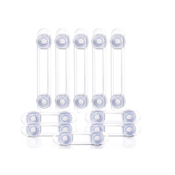 Bloc Placard Bebe Securite Enfant Bloque Porte Placard Fenetre Protection Securite Domestique 10 Pieces Cdiscount Puericulture Eveil Bebe