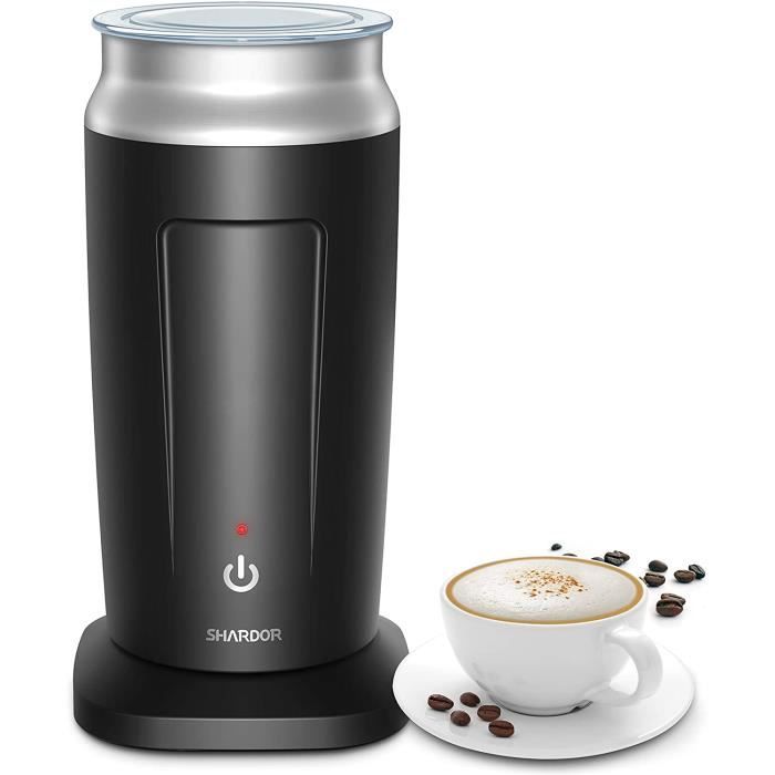Mousseur à Lait électrique SIMPLETaste 4 En 1 - Chaud Et Froid - Capacité 300 Ml - Pour Latte, Cappuccino, Chocolat Chaud
