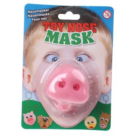 Free And Easy Masque De Nez Cochon 8 X 6 Cm Rose Cdiscount Jeux Jouets