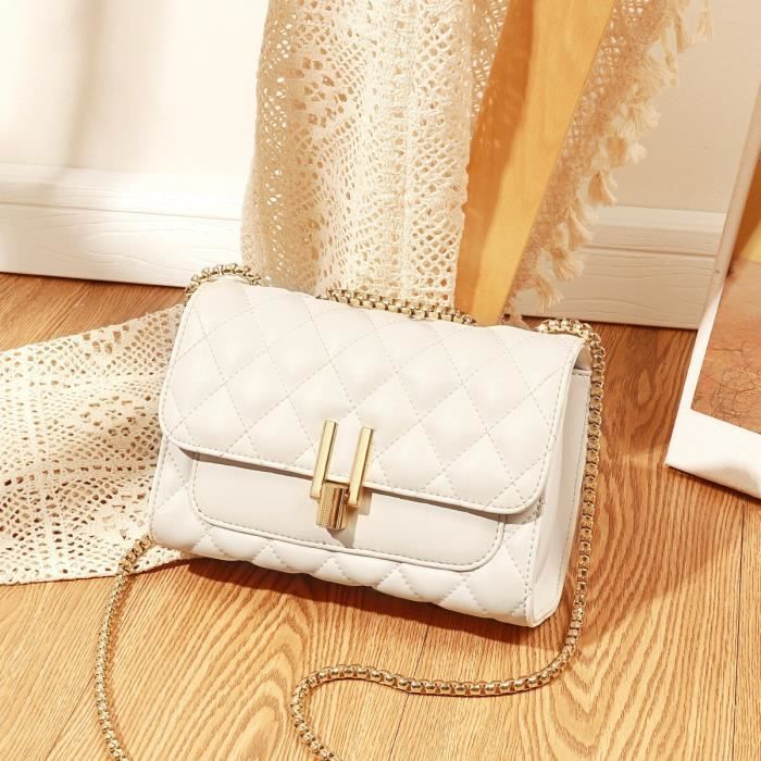 Sac bandouli re femme Sac en cuir avec cha ne Lingge pour femmes