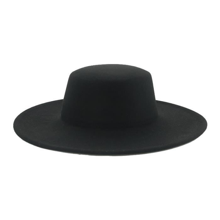 Chapeau noir femme