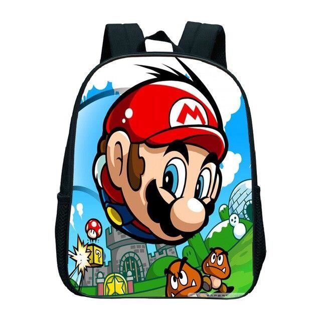Sac à Dos Mario Bros – Pour école, Voyage Ou Loisirs – Grande Capacité, Réglable Et Léger – Enfant Garçon Ou Fille - 7