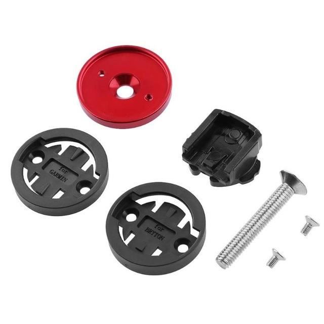 Support Vélo Pour Ordinateur Et Lampe - Aluminium - Compatible Garmin, Wahoo, Bryton - Réglable Et Polyvalent - 13