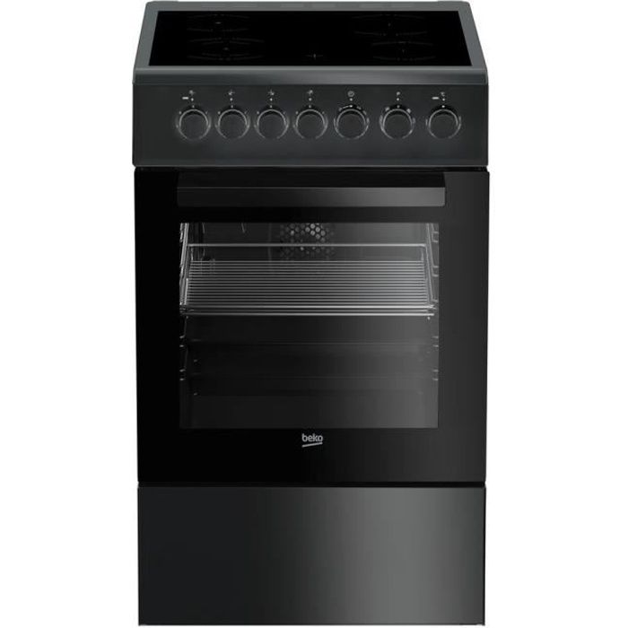 Cuisinière Vitrocéramique Beko FSS57100GAC – 4 Foyers, 65 L, Classe A - vue 2