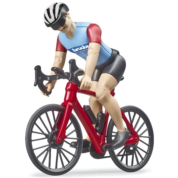 Vélo de route pour enfant avec figurine cycliste - Bruder - 63110 - Blanc -  Jouet - Cdiscount Jeux - Jouets