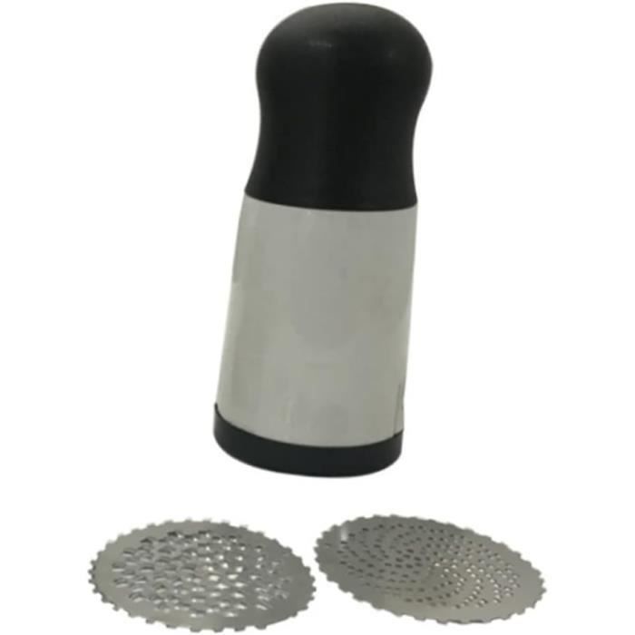 Râpe à Fromage Rotative En Acier Inoxydable – Rotation 360°, Dimensions 20x10.5x8 Cm – Facile à Nettoyer