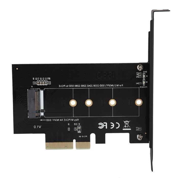 Adaptateur M.2 SATA Vers 5 Ports SATA 3.0 - Carte Extension JMB585 PCIe 3.0 X2