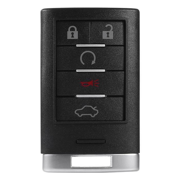 Akozon Clé de voiture Télécommande intelligente porte-clés entrée sans
