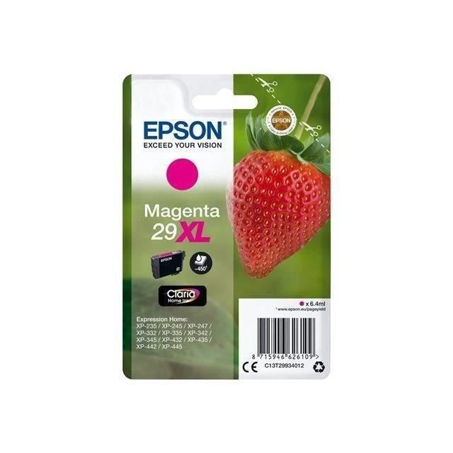 EPSON Cartouche dencre T2993 XL Magenta - Fraise (C13T29934012)