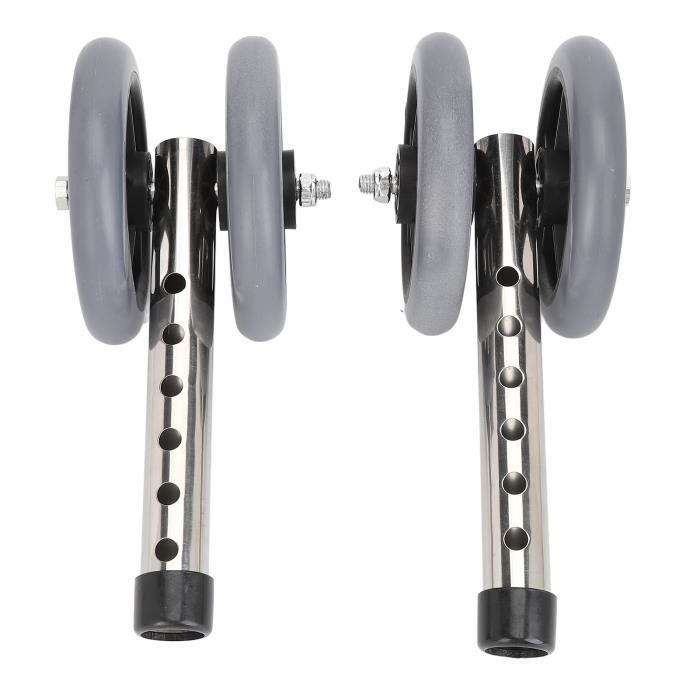 Roue Arrière De Remplacement Pour Poussette - Caoutchouc Amortissant 13 Cm - Compatible Yoyo Et Autres Standards