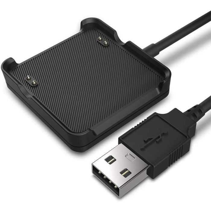 Chargeur pour Garmin Vivoactive Smartwatch - EURO MEGA - USB Alimentation -  Câble de haute qualité - Cdiscount Téléphonie