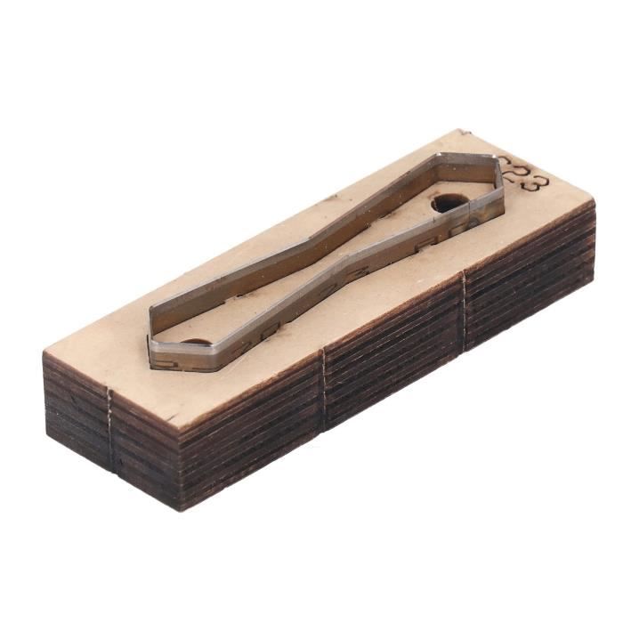 Kit Matrices Découpe Ronde Cuir 90 Mm – Nishiyuenyi Outil Bricolage Artisanat Sacs En Cuir, Bois & Métal Solide