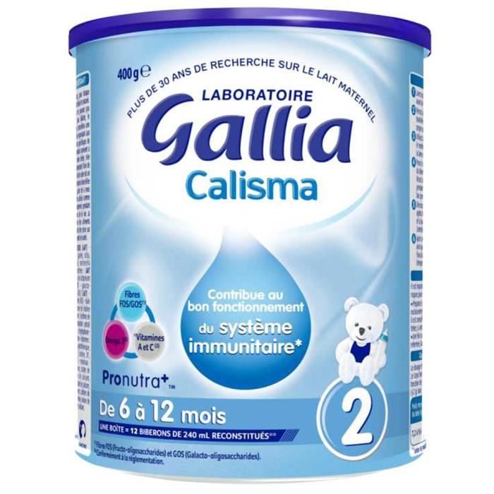 Gallia Calisma 2 Lait En Poudre 6 12 Mois 400g Achat Vente Cereales Bebe Gallia Calisma 2 Lait En Poudre 6 12 Mois 400g Cdiscount Pret A Porter