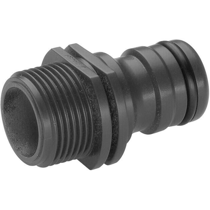 GARDENA Adaptateur grand débit – Pour appareils d'arrosage système grand débit–Filetage extérieur de 26,5mm–Garantie 5 ans