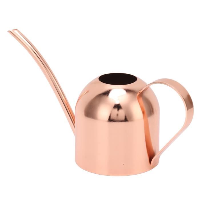 Arrosoir En Acier Inoxydable 1500 Ml – Bec Long, Design élégant Or, Pour Plantes D’intérieur Et Jardin - 9