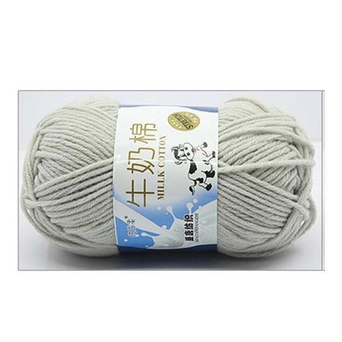 Cône De Fil Chenille Polyacryl - Crème - 1,8 Kg / 15 000 M - Laine à Tricoter