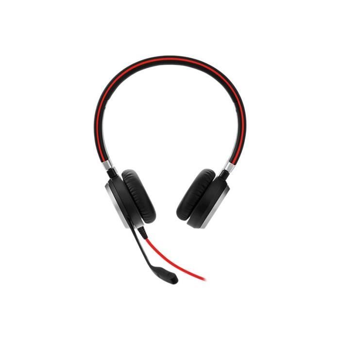 Jabra Evolve 40 Stereo Casque sur-oreille filaire - Cdiscount TV Son Photo