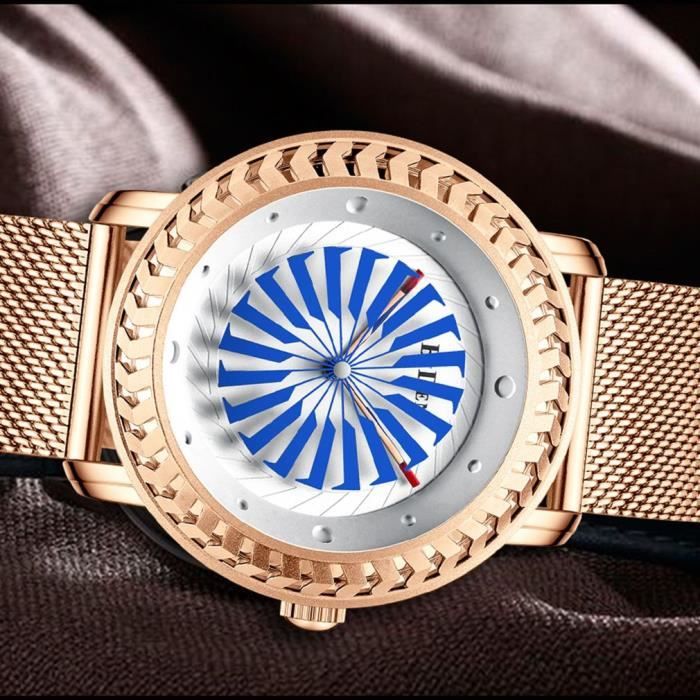 Montre cadran sales tournant