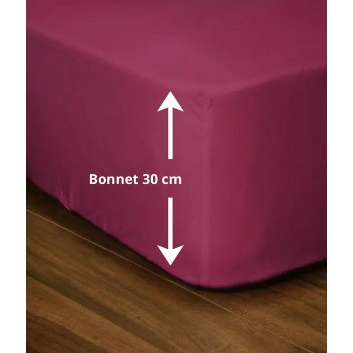 Lovely Home Drap-housse - LH71610 - 180x200+30 cm - vue 1