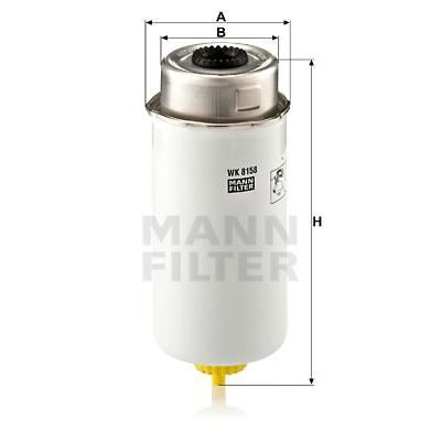 MANN FILTER Filtre à carburant WK8158