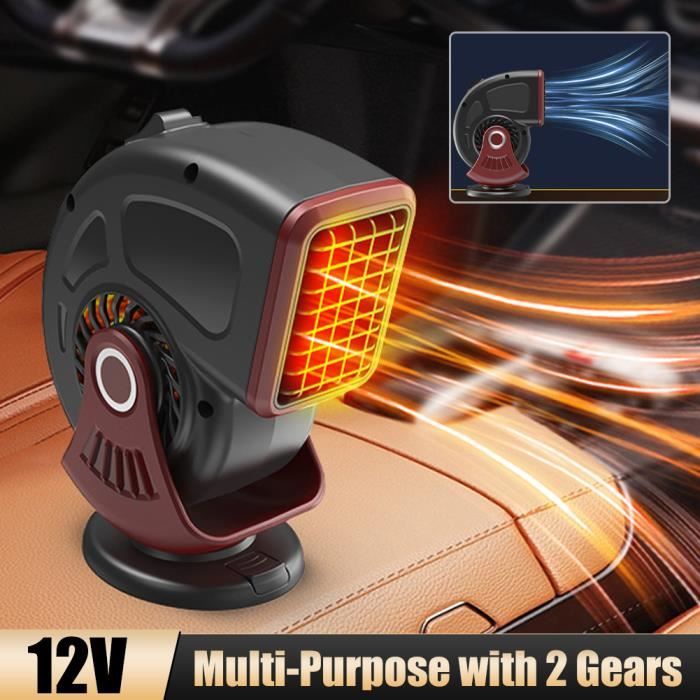 Chauffage & Ventilation 12V 120W Pour Voiture - 4 En 1 Neuf, Marque SODIAL
