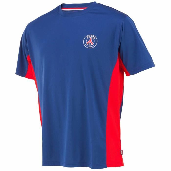 T-shirt PSG PARIS SAINT GERMAIN Enfant Garçon Bleu Manches