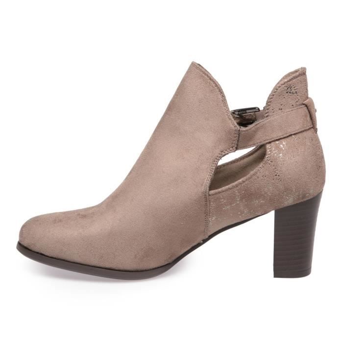 low boots ajourées