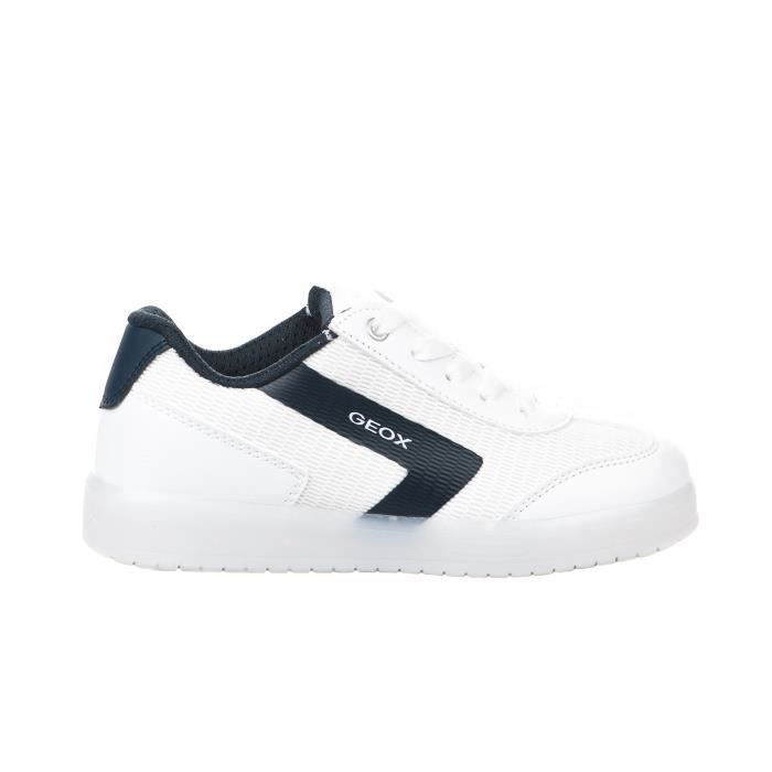 Shoes Basket Geox Blanche Geox Chaussures GarÃ§on Basket
