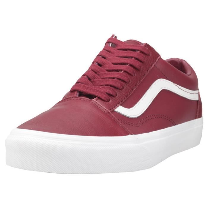 vans old skool homme bordeaux