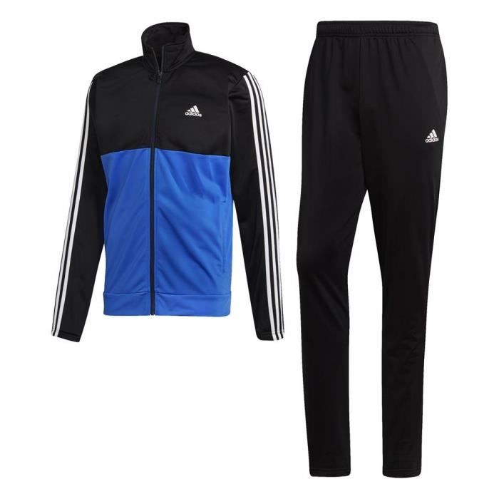 Vêtements Homme Survêtements Adidas Back 2 Basics 3 Stripes Tracksuit  Regular Noir - Cdiscount Sport