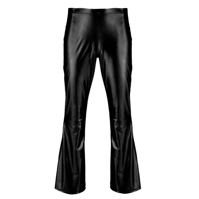 costume noir brillant