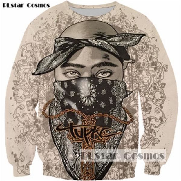 Pull a capuche PLstar Cosmos 2pac Tupac Shakur Rock chanteur hommes femmes blouson a capuche impression 3D a manches longues homme 2 Cdiscount Pret a Porter