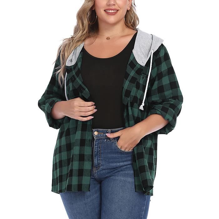 Cardigan carreaux femme top
