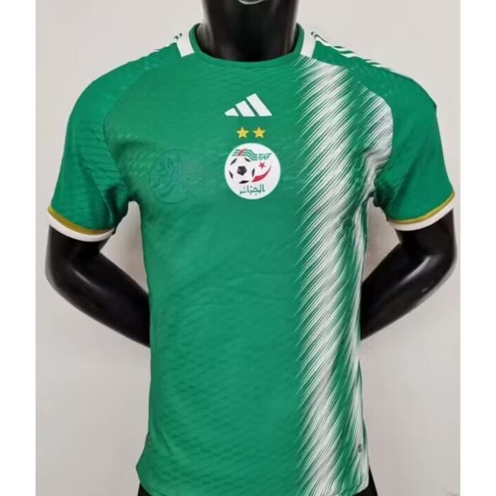 Maillot Algerie 2 Etoiles 2022 2023 Homme Nouveau Maillot de Foot Pas Cher Vert Vert Cdiscount Pret a Porter