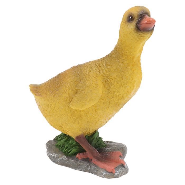 HpLive Statue de canard en résine, statue de