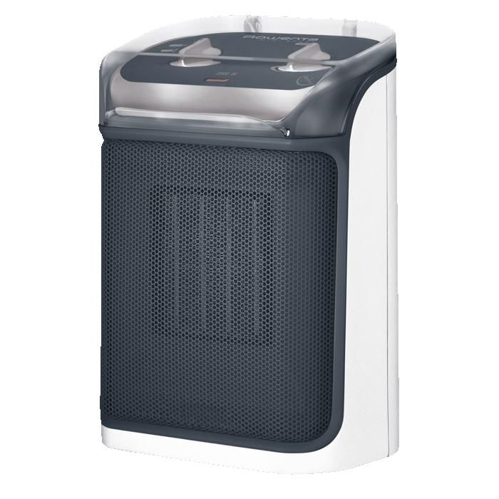 ROWENTA Mini Excel Aqua Chauffage soufflant céramique Idéal pour la salle de bain Sur Puissant Compact Silencieux SO9281F0
