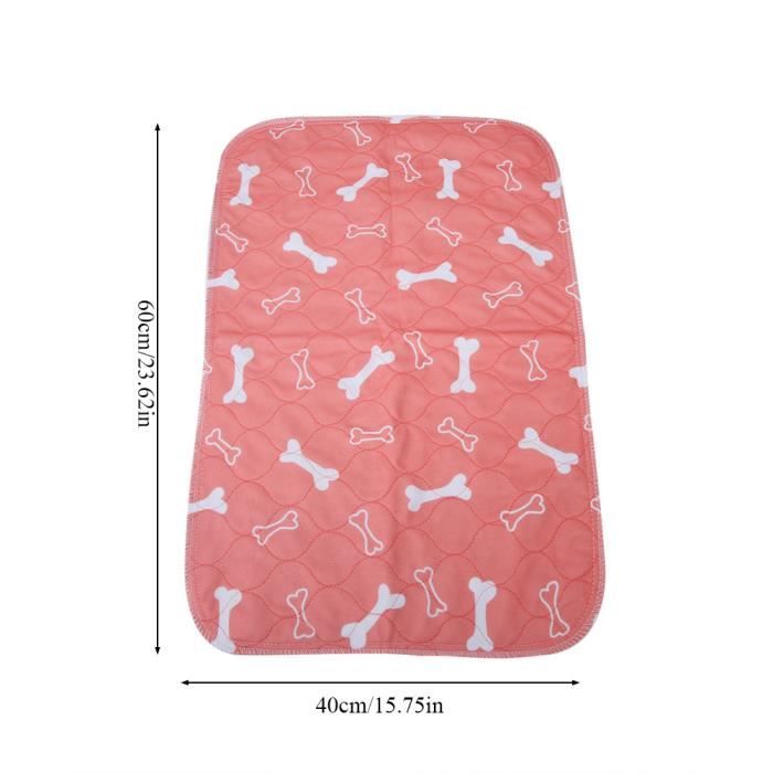 Comparer les prix de Tapis pour chien - SALUTUYA - Coussin de Lit Imperméable - Lavable - 3 Couches - Motif Os
