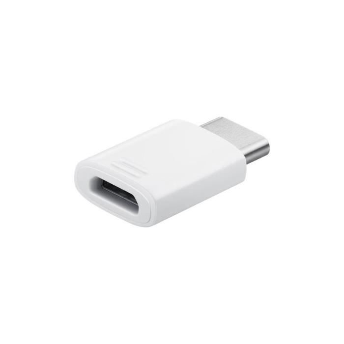 Samsung usb type c to micro USB type a Adapter -Blanc