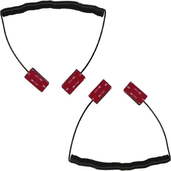 3X(PAQUET DE 2 CâBles D'Alimentation SW PC une 2 Broches Allumé