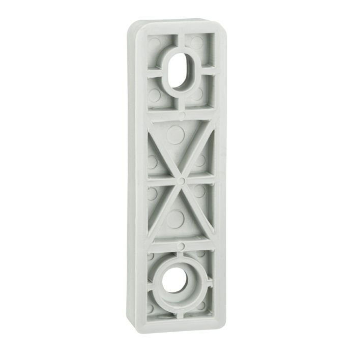 10 Cache-vis PVC Gris Clair RAL 7035 - Pour écrous M8, Clé De 13mm