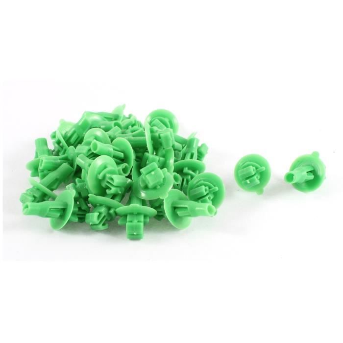 Clips Rivets Plastique Pour Voiture - Lot De 20, Diamètre 8 Mm | Fixation Pare-chocs, Porte, Garniture