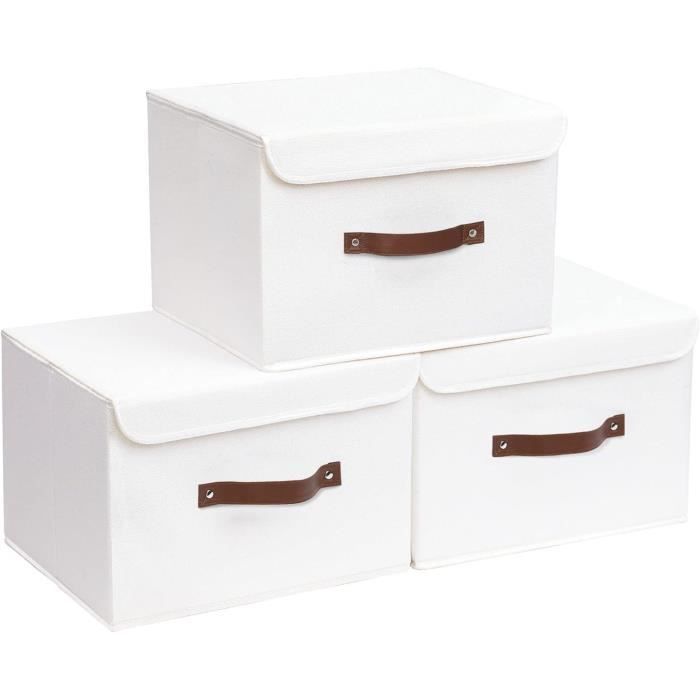 Achat Boite de rangement - Lot de 3 pas cher