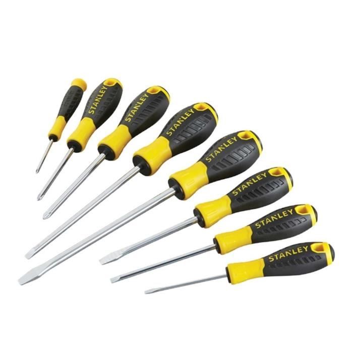 Stanley Jeu de 8 tournevis Essential - vue 3