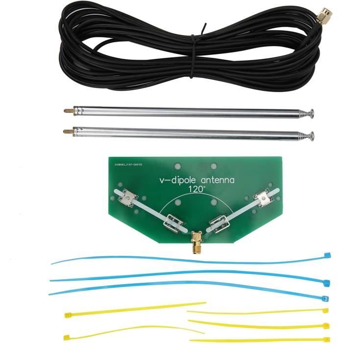 Antenne Radio Fm, Antenne Universelle Radio Fm Lot De 2 Pour Radio Tv