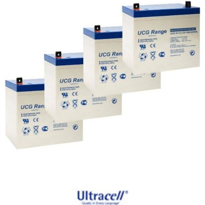 Batterie 100Ah 12V GEL - UCG100-12 - Ultracell