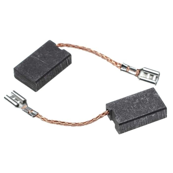 Jeu De 2 Balais De Charbon Pour Moteur électrique - Dimensions 5x12.5x36 Mm - Neuf