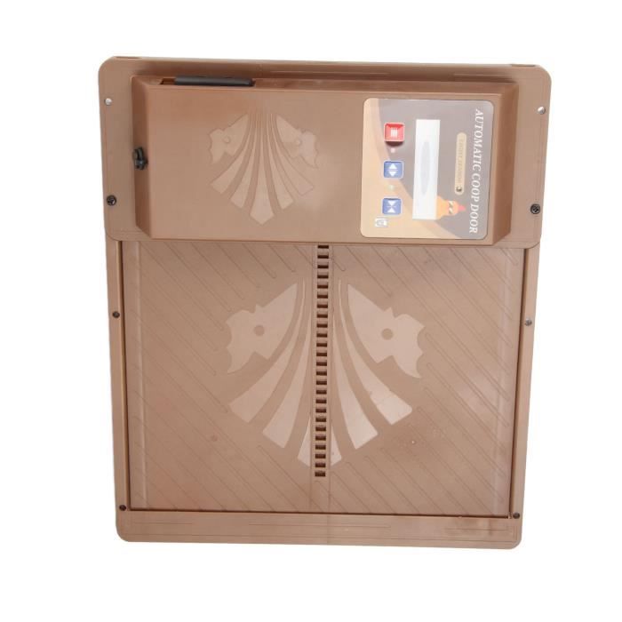 Meilleurs prix pour Porte automatique de poulailler - Vvikizy - Solaire USB - Détection de lumière - Minuterie - Télécommande