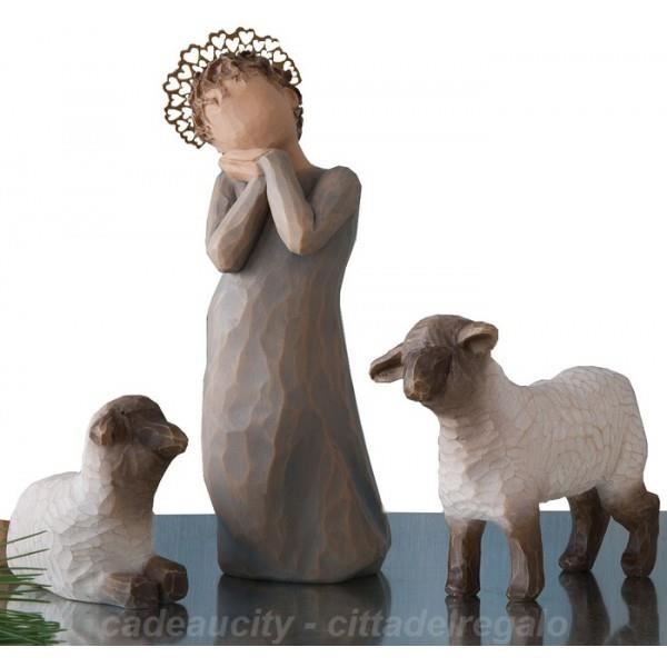 STATUETTES WILLOW TREE PETITE BERGêRE ET MOUTONS Cdiscount Maison