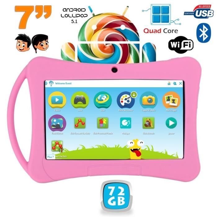 Yonis - Tablette tactile enfant Android 7 pouces - Tablette